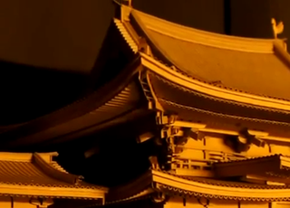 Illustration for article titled Amazon Cardboard Boxes Make a Beautiful Buddhist Temple
